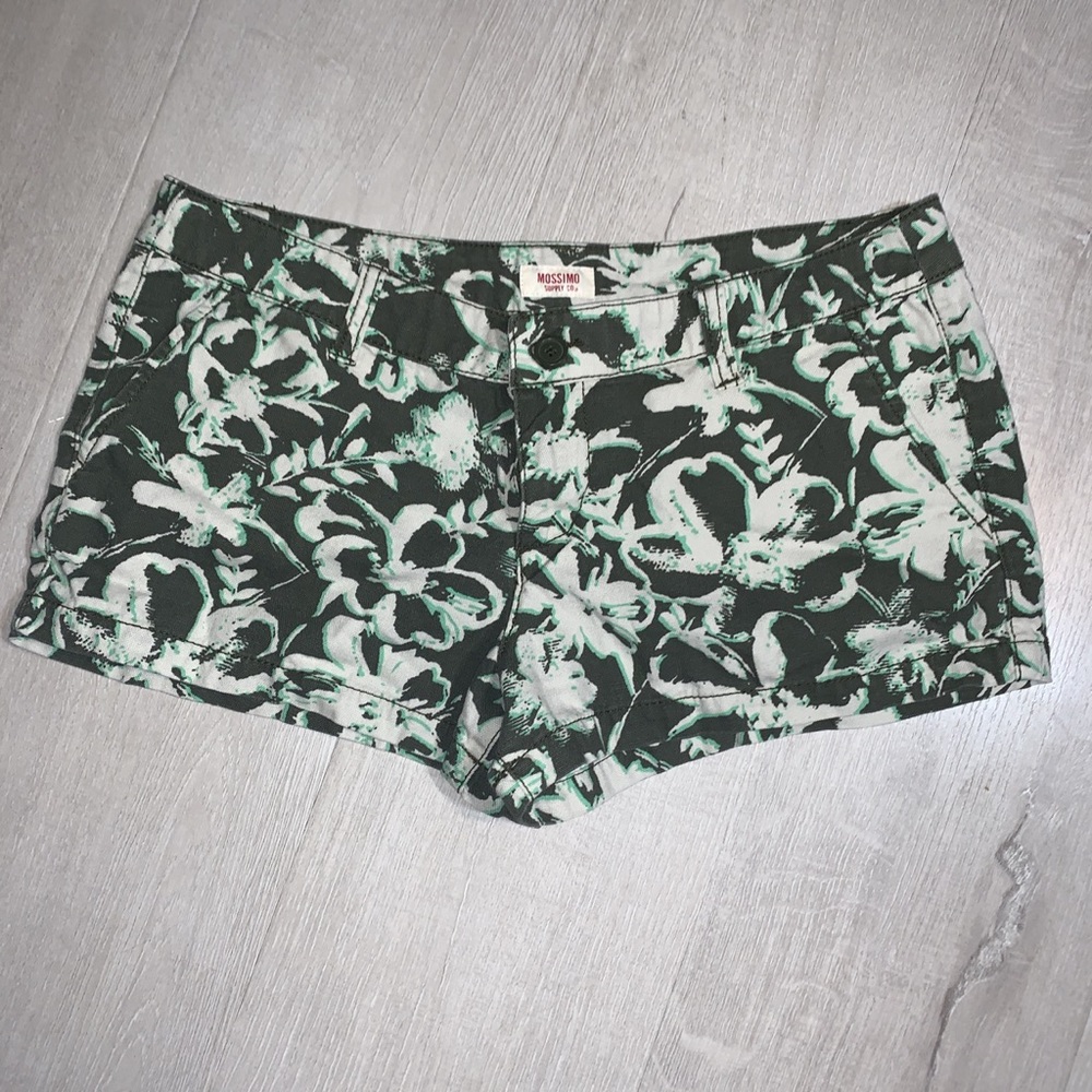 MOSSIMO PRINTED CANVAS SHORTS